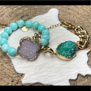 Quartz Crystal bracelets